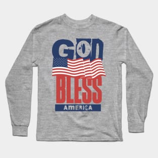 God Bless America Long Sleeve T-Shirt